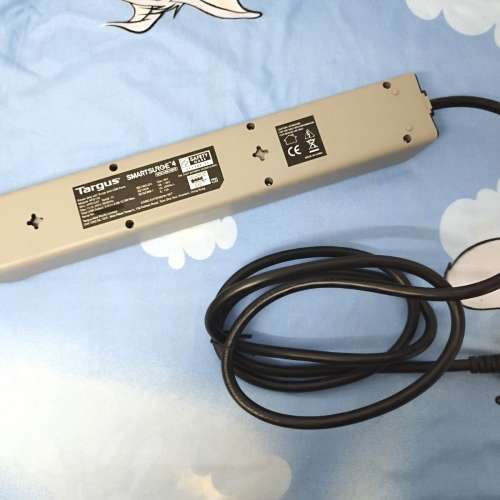 13A拖板Targus Smartsurge4--香港通用--插蘇位防雷保護拖板--原裝行貨--二手全正常...