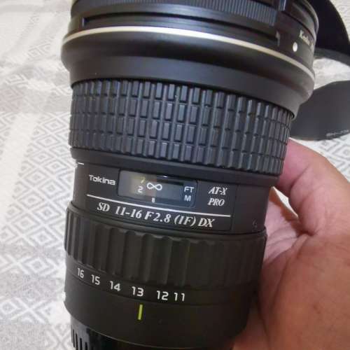 代友出售: Tokina SD 11-16 F2.8 for Canon