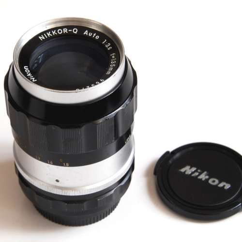 Nikon 135mm f3.5 Nikkor-Q non AI 早期白咀名鏡