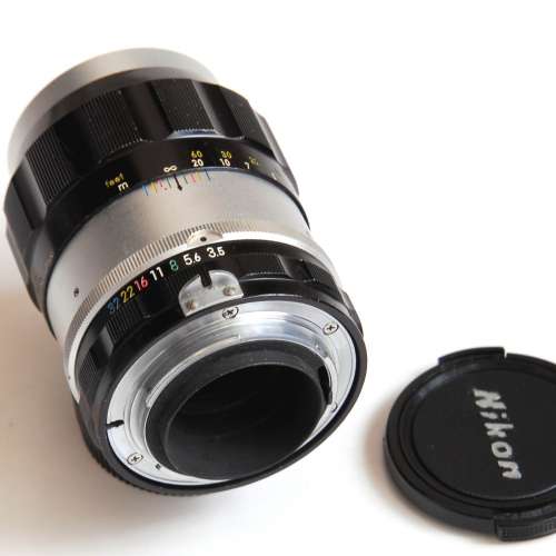 Nikon 135mm f3.5 Nikkor-Q non AI 早期白咀名鏡