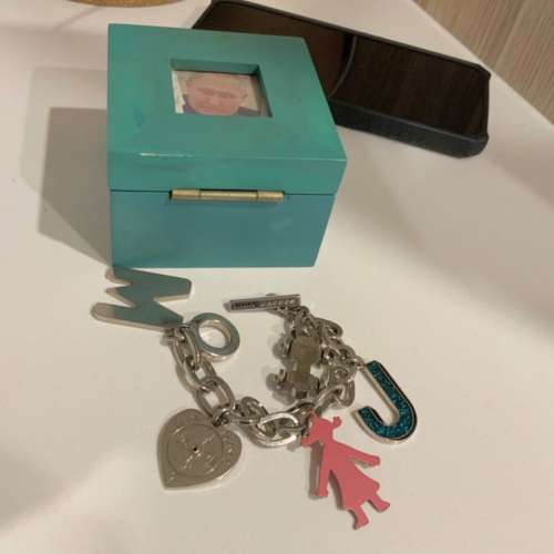 Made in Italy Marc Jacobs YES MAY B LOVE brass bracelet