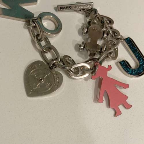 Made in Italy Marc Jacobs YES MAY B LOVE brass bracelet