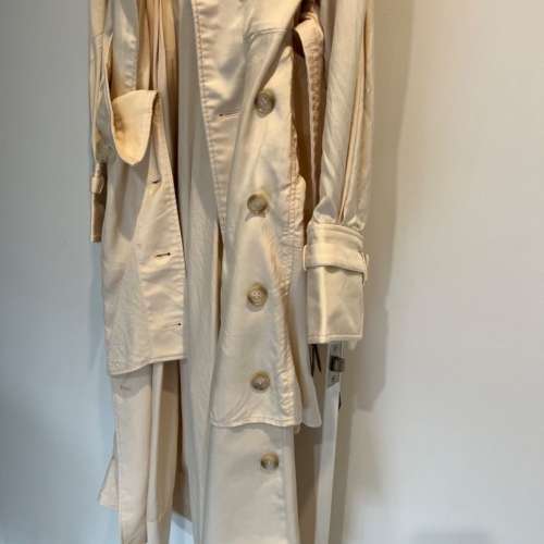 Paris Jacquemus silk blend trench coat 36