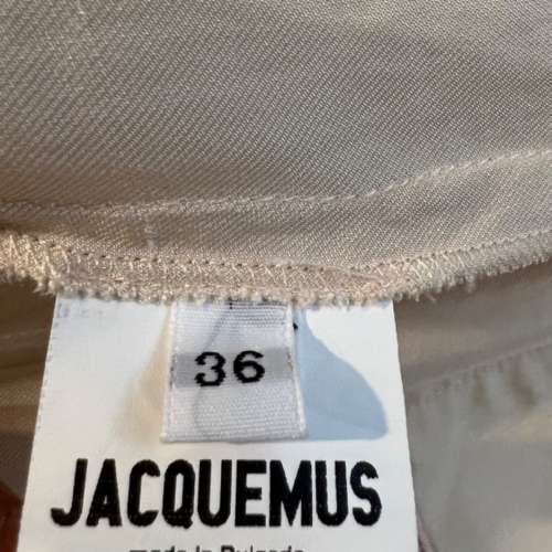 Paris Jacquemus silk blend trench coat 36