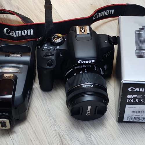 Canon EOS 800D 18-55mm 一套