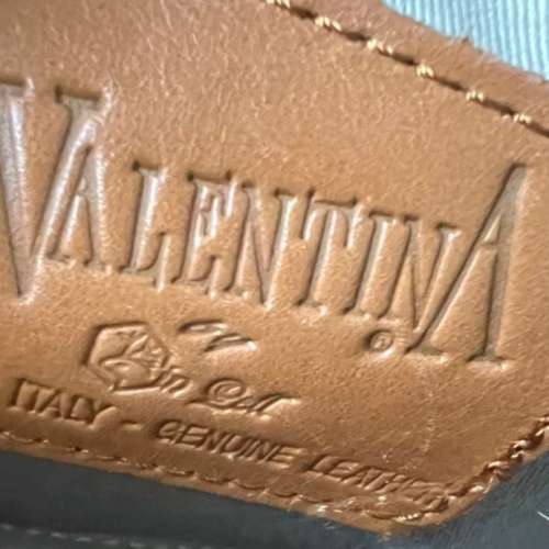 Made in Italy Valentina ostrich leather crossbody