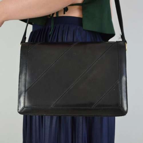 Made in England Ruby leather bag