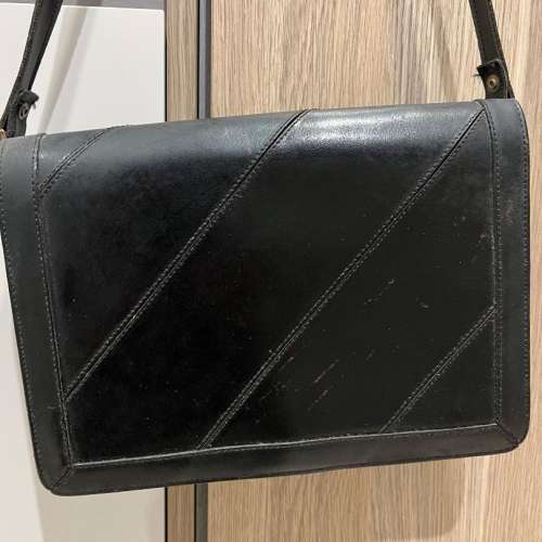 Made in England Ruby leather bag