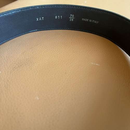 Valentino Garavani vintage rhinestone nude belt S