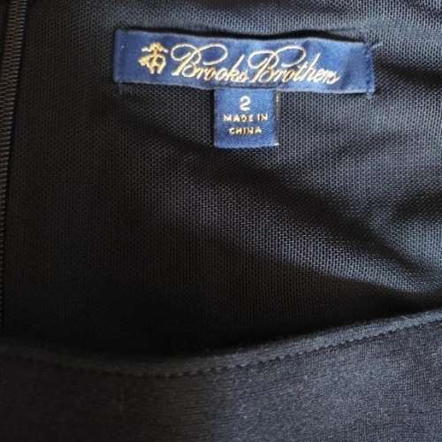 Brooks Brothers classic square neck dress 8