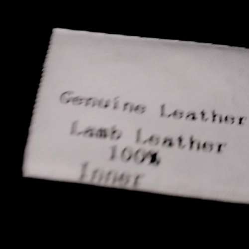 Chloe made in Italy leather biker jacket size 38