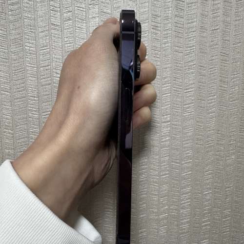 99%新 iphone 14 pro 128gb 紫色行貨冇花冇凹任check機身 有盒full set