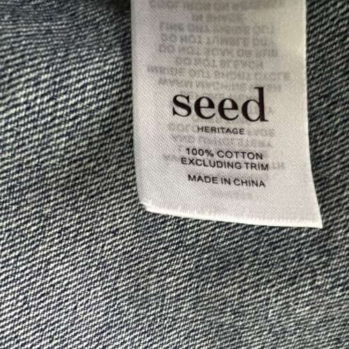 Seed denim dress S