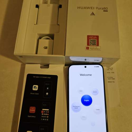 只拆封檢查, 未使用過 Huawei Pura 80 雙卡 12GB+256GB 港行 黑色