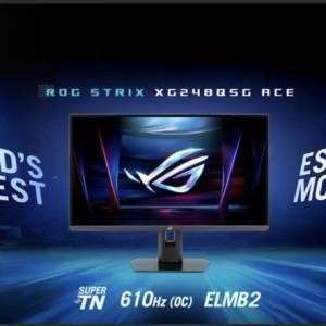 接近全新Asus rog xg248qsg ace 610hz超高刷新率fps電競螢幕 high refreshrate esp...