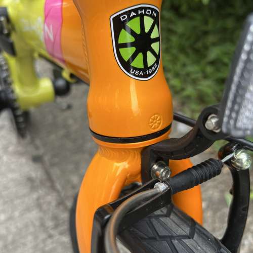 DAHON KAA411 KIDKING 單速鋁合金兒童折叠車 送水架前後蛙燈叮叮