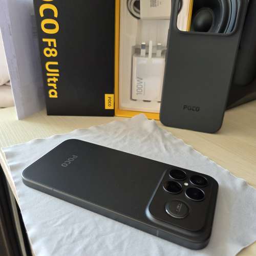 (元朗 中環) POCO F8 Ultra 16+512gb black (HK warranty to Dec 2026)