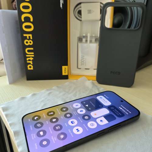(元朗 中環) POCO F8 Ultra 16+512gb black (HK warranty to Dec 2026)