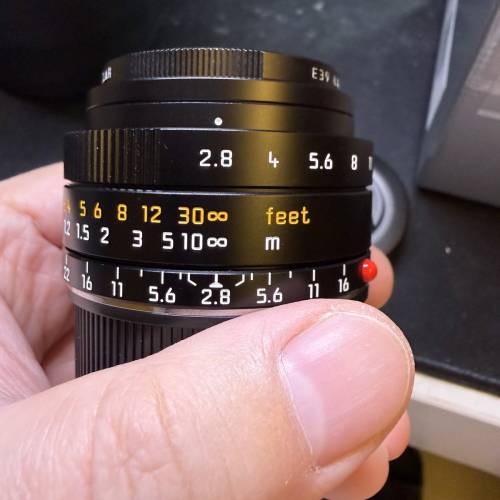 新嘅一樣 Leica 28 2.8 Elmarit-M 1:2.8/28 ASPH 鏡頭 11677