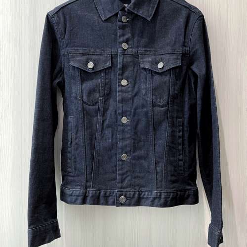GAP Jeans 女装XS碼 深藍色 Dark Navy Blue  Classic 4袋修腰牛仔褸 Denim Jacket ...