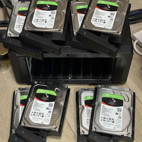 Synology DS1813+ NAS + 8隻 Seagate Ironwolf 4TB
