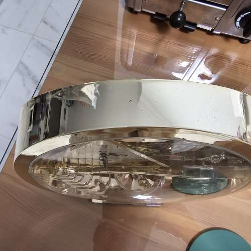 * 日本制 * Rhythm * 麗聲＊座枱 *  動感公仔 鐘 *