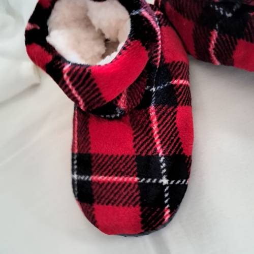 超暖👍毛毛 彈性  紅色 新年 中童 大人 家居 拖鞋