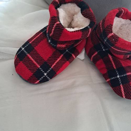 超暖👍毛毛 彈性  紅色 新年 中童 大人 家居 拖鞋