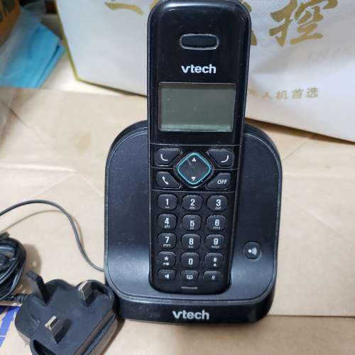 Vtech   家居室內無線電話一台連座火牛。不包括2粒AAA小電芯