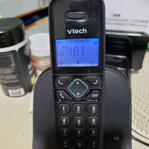 Vtech   家居室內無線電話一台連座火牛。不包括2粒AAA小電芯