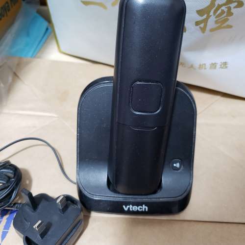 Vtech   家居室內無線電話一台連座火牛。不包括2粒AAA小電芯