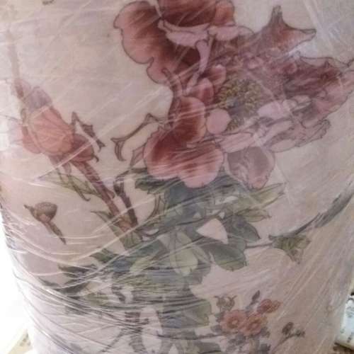 花開富貴傘桶或字畫桶