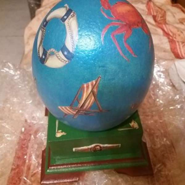 南非鴕鳥蛋工藝