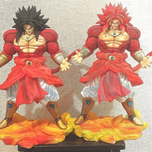 全新龍珠(超級撒亞人4布洛尼紅髪/黑髪)比例1比4套裝貨品