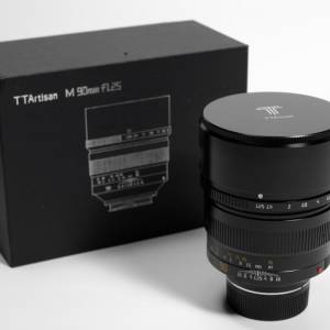 TTArtisan 銘匠 M mount 90mm f/1.25 鏡頭