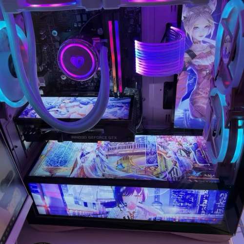 Intel&reg; Core&trade; i7 10代 水冷RGB電競電腦主機，16G 記憶體* 2TB Samsung 870 SSD固...