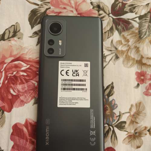 [二手] 港行小米 12X 5G Xiaomi 12X HK version (8GB RAM + 256GB) 附送充電器 充...