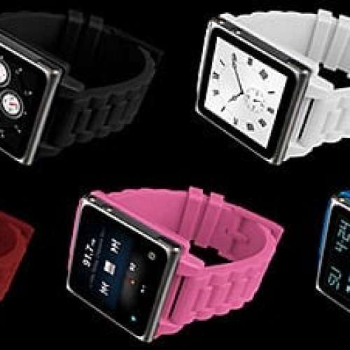 HEX VISION Watch Band for iPod Nano or Regular Watch RED NEW 全新錶带 也適合普...