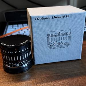 Ttartisan 35mm f0.95 apsc手動鏡 Sony e mount; a6000 a6100 a6400 a6600 a6700
