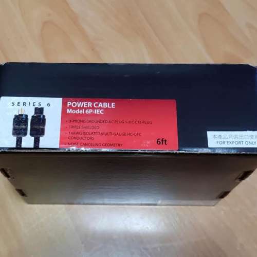 Tributaries 6P-IEC MKII 14AWG 電源線