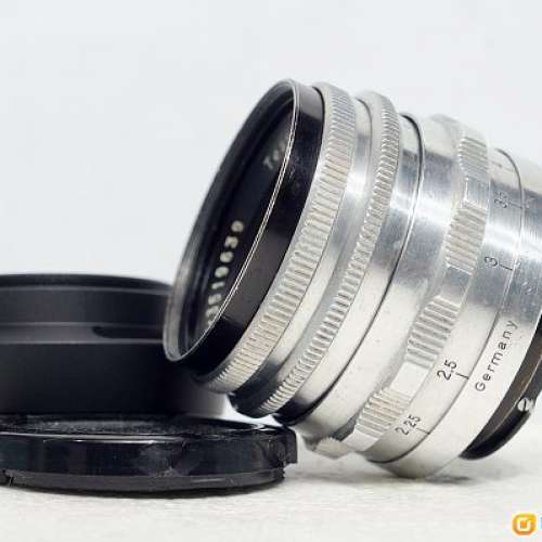 小巧鷹眼 Carl Zeiss Jena 紅T Tessar 50mm f3.5 (罕見14葉)