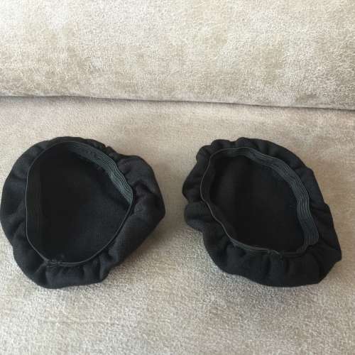 🎧 Headphones Cushions Cover 3pair BLACK NEW 全新防塵吸汗耳機罩耳套 3對 黑 🎧