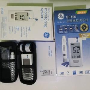 糖尿病 必備 GE100 血糖機+Test strips 170pc= Discount