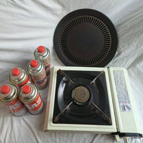 Gas 爐 連韓式煎Pan