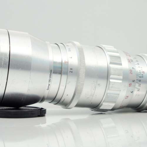 罕見海爾135鏡王 Steinheil Auto Quinar 135mm f2.8 (新淨)
