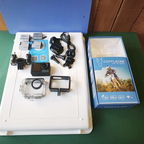 (99.9% 新 聖誕抽獎禮品) 馳圖 5K 運動相機