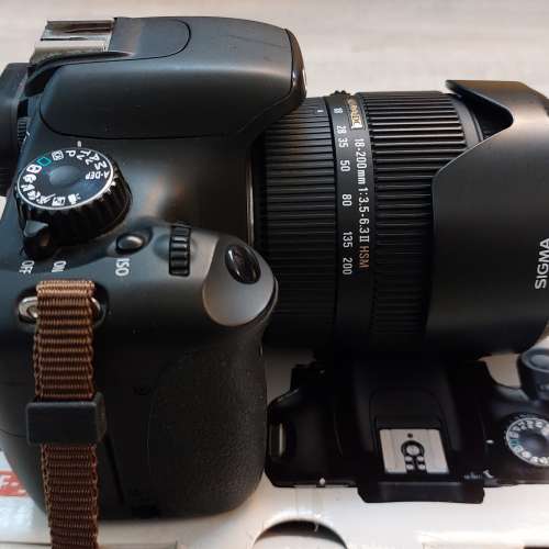 Canon EOS 550D 連 SIGMA-LCA193G OSII 18-200mm FS62MM 鏡頭