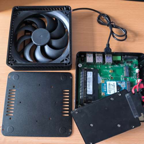 迷你電腦NAS軟路由N100+8GB Ram+128gb ssd