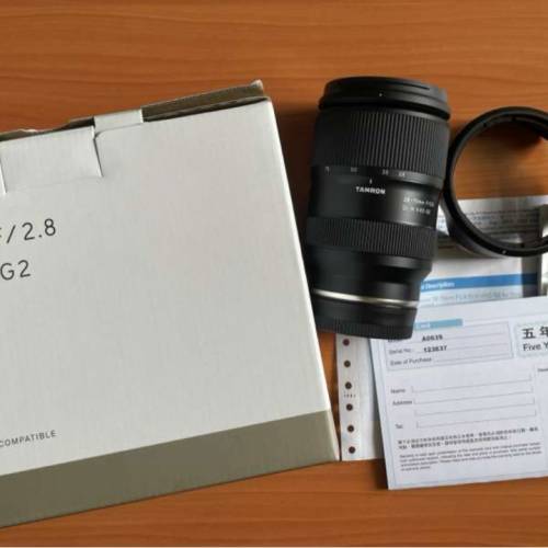 Tamron 28-75mm f/2.8 G2(A063) E-mount