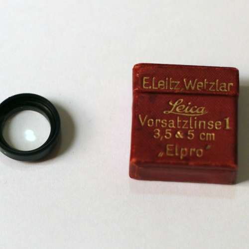 Leica Elmar 1* Macro Close-up Filter 5cm 3.5cm 35mm 50mm 微距濾鏡